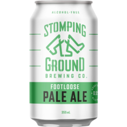 Photo of STOMPING GROUND FOOTLOOSE ALCOHOL FREE PALE ALE