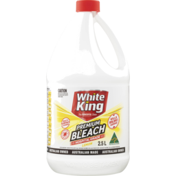 Photo of White King Bleach Lemon 2.5lt