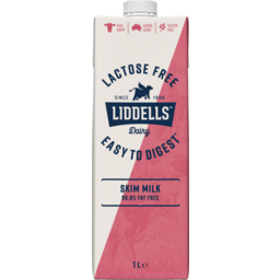 Photo of Liddells Lactose Free Skim 99.8% Fat Free Long Life Milk