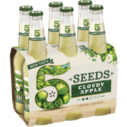 Photo of 5 Seeds Cloudy Apple Cider 6 X 345ml Bottle Wrap 6.0x345ml