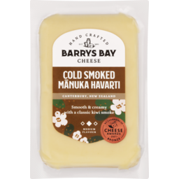 Photo of Barrys Bay Cheese Cold Smoked Manuka Havarti 110g