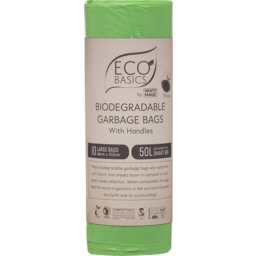 Photo of Eco Basics Biodegradable Garbage Bags Large 50L 10pk
