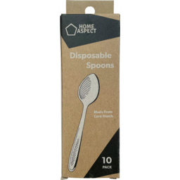 Photo of Entell Biodegradable Spoons 10pk