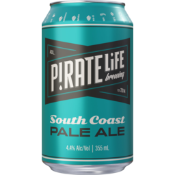 Photo of Pirate Life Brewing South Coast Pale Ale 355ml Can 355ml