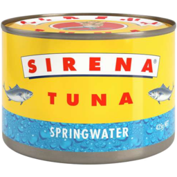 Photo of Sirena Tuna Nat Springwater 425gm