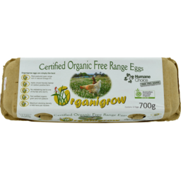 Photo of Organigrow Eggs Free Range Cert Org (12) 700g