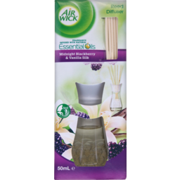 Photo of Air Wick Touch Of Luxury Scented Reed Diffuser Midnight Bberry & Van 50ml