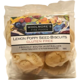 Photo of Woolmore's Lemon Poppy Seed Biscuit 190g