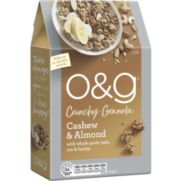 Photo of O&G Granola Breakfast Cereal Crunchy Cashewnut And Almond