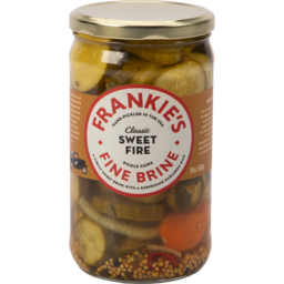 Photo of FRANKIES FINE BRINE Sweet Fire Pickle