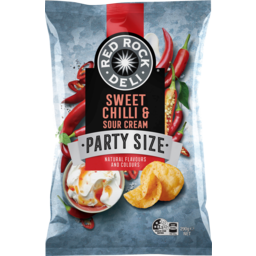 Photo of Red Rock Deli Sweet Chilli & Sour Cream Party Size Chips
