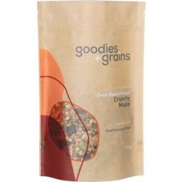 Photo of Goodies + Grains Crunchy Maple Oven Baked Muesli 400g