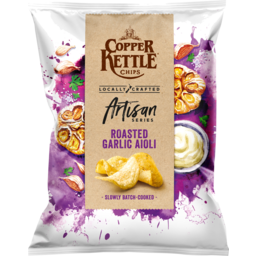 Photo of Copper Kettle Chips Artisan Roasted Garlic Aioli 135g