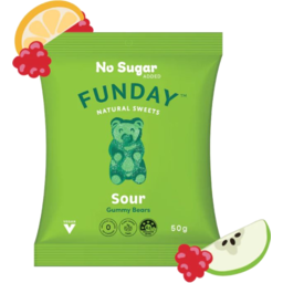 Photo of Funday Sour Gummy Bears 50g