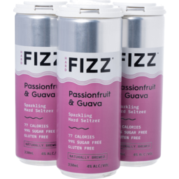 Photo of Hard Fizz Passionfruit And Guava Seltzer Can