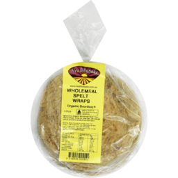 Photo of Healthybake Organic Sourdough Wholemeal Spelt Wrap 5pk