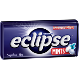 Photo of Eclipse Intense Mint Flavoured Sugar Free Mints Tin 40g