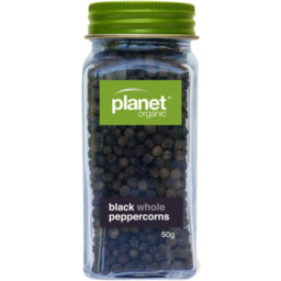 Photo of PLANET ORGANIC Whole Black Peppercorns