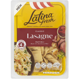 Photo of Latina Fresh Lasagne Ravioli 625g