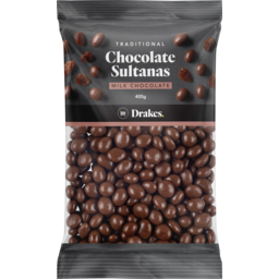 Photo of Drakes Milk Chocolate Sultanas