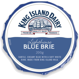 Photo of King Island Lighthouse Blue Brie per kg