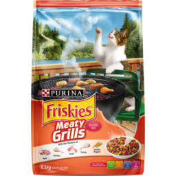 Photo of Purina Friskies Meaty Grills Dry Cat Food