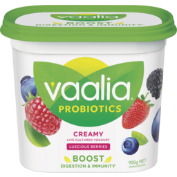 Photo of Vaalia Probiotic Luscious Berries Yoghurt