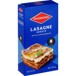 Photo of Diamond Pasta Lasagne Sheets 250g