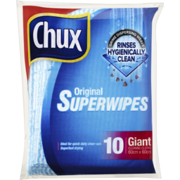 Photo of Chux Original Superwipes Giant 10 Pack 