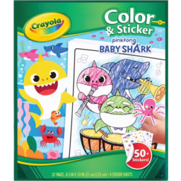 Photo of Crayola Colour'n'Sticker Shark