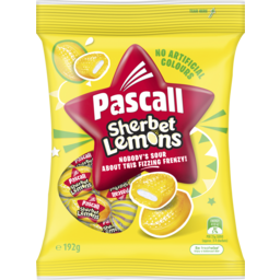Photo of Pascall Sherbet Lemon 192gm