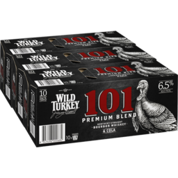 Photo of Wild Turkey 101 & Cola Cans