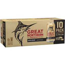Photo of Great Northern Super Crisp Lager Can 3x10x375ml Pack