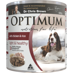 Photo of Optimum Dog Food Weight Management Chicken Rice 680g