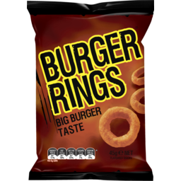 Photo of Burger Rings Big Burger Taste 45g 45g