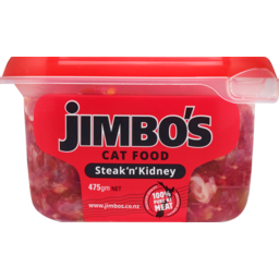 Photo of Jimbos Cat Food Steak & Kidney 400g
