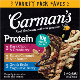 Photo of Carmans Variety Pack Faves Protein Bars