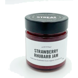 Photo of Streat Strawberry & Rhubarb Jam 200g