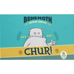 Photo of Behemoth Chur Pale Ale 330ml Cans 6 Pack