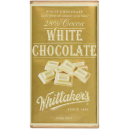 Photo of Whittaker's Chocolate Block White Chocolate 250g