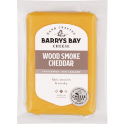 Photo of Barrys Bay Cheese Wood Smoke 140g