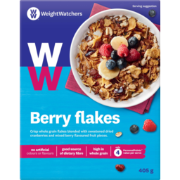Photo of Weight Watchers Cereal Berry Flakes 405g