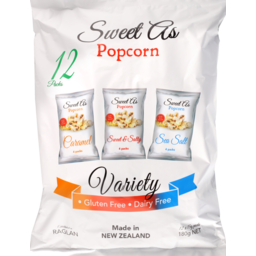Photo of Sweet As Popcorn Variety Multipack 200g