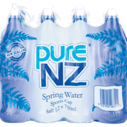 Photo of Pure NZ Spring Water Sipper 12 Pack