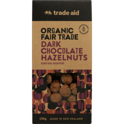Photo of Trade Aid Dark Chocolate Hazelnuts Organic Fair Trade