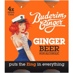Photo of Buderim Ginger Beer 4.0x250ml