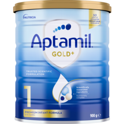 Photo of Nutricia Aptamil Gold+ 1 Baby Formula Infant 0-6mth 900g