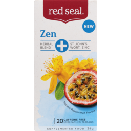Photo of Red Seal Herbal Blend Tea Bags Zen 20 Each