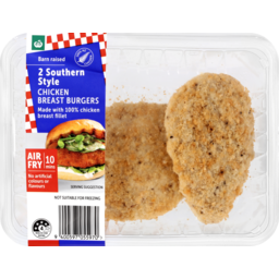 Photo of Woolworths Southern Style Chicken Breast Burgers 2pk