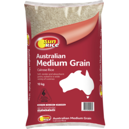 Photo of Sunrice Australian Medium Grain Calrose Rice Gluten Free